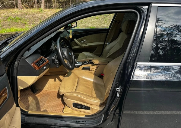 BMW Seria 5 cena 53500 przebieg: 162700, rok produkcji 2008 z Jaworzno małe 379